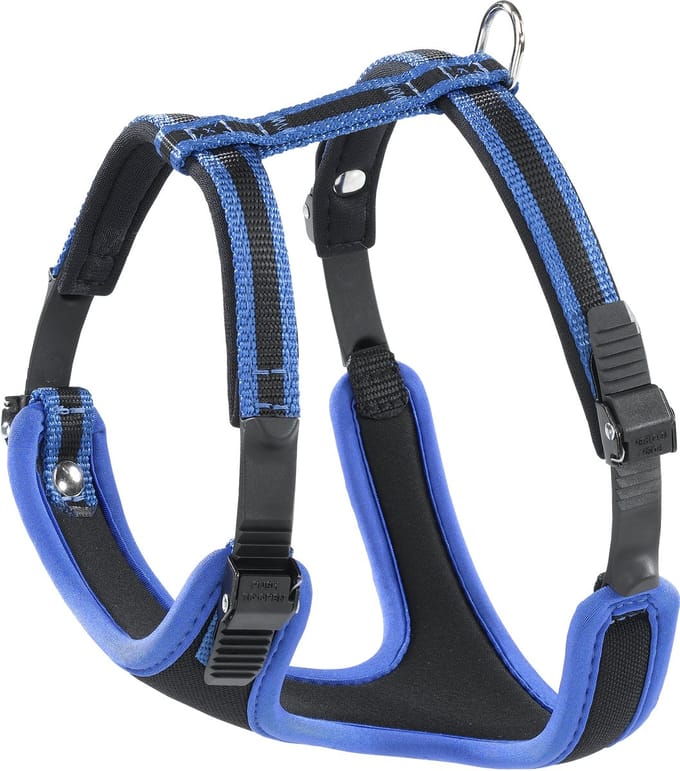Ferplast Ergocomfort tuig blauw Maat - l blauw