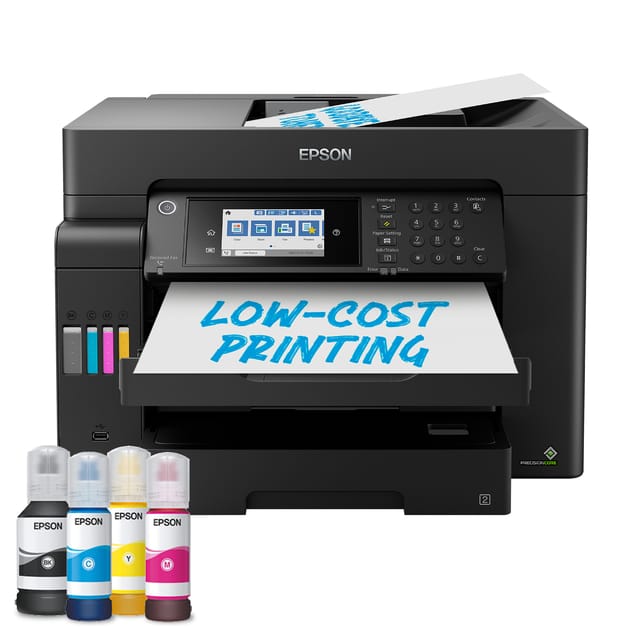 Epson EcoTank ET-16605 - All-in-One Inkttank Printer - Wifi - Zwart
