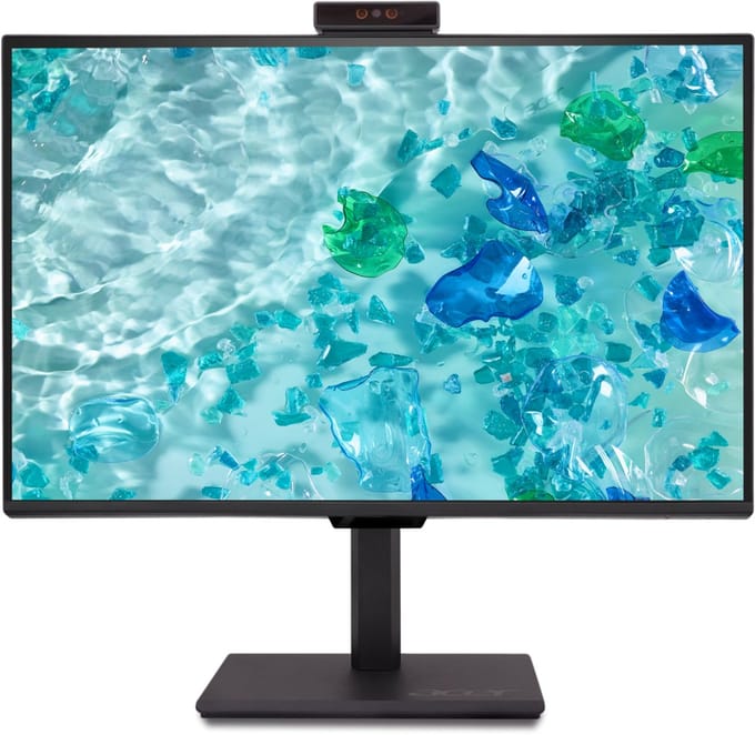 Acer Vero B248WE5 - Full HD Monitor - USB-C - Zwart