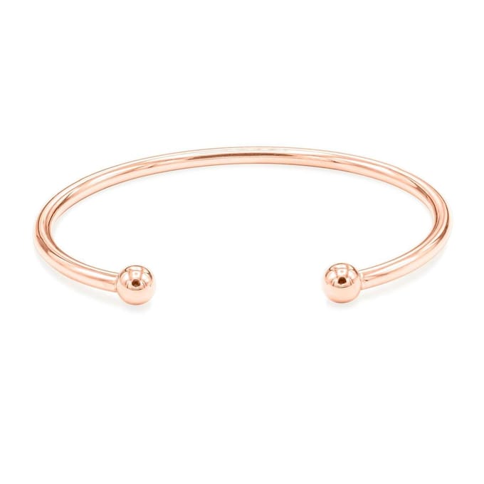Victorious Dames Armband Roségoudkleurig – Minimalistisch en Luxueus – 16cm