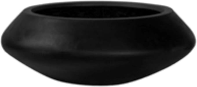 Pottery Pots - Plantenbak - Tara M - Ø60cm x H22,5cm - Black