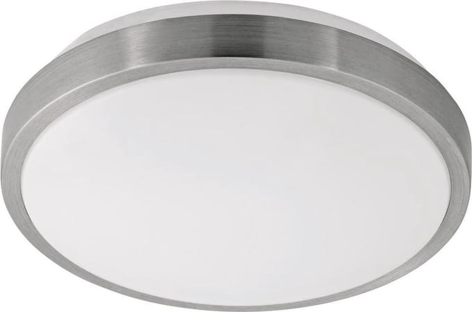 EGLO Competa 1 - Wand/Plafondlamp - 1 Lichts - Wit, Nikkel-Mat