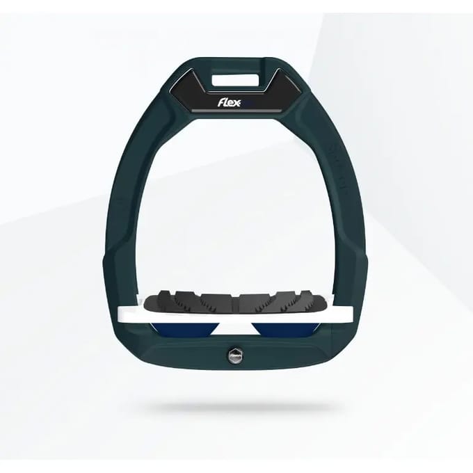 Veiligheidseisen stijgbeugels Hellend Grip Groen/Wit/Marine Flex-On Safe-On