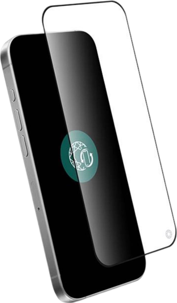 Force Case, Screenprotector geschikt voor iPhone 16 Pro Max - Anti-Shock Tempered Glass 9H+, Transparant