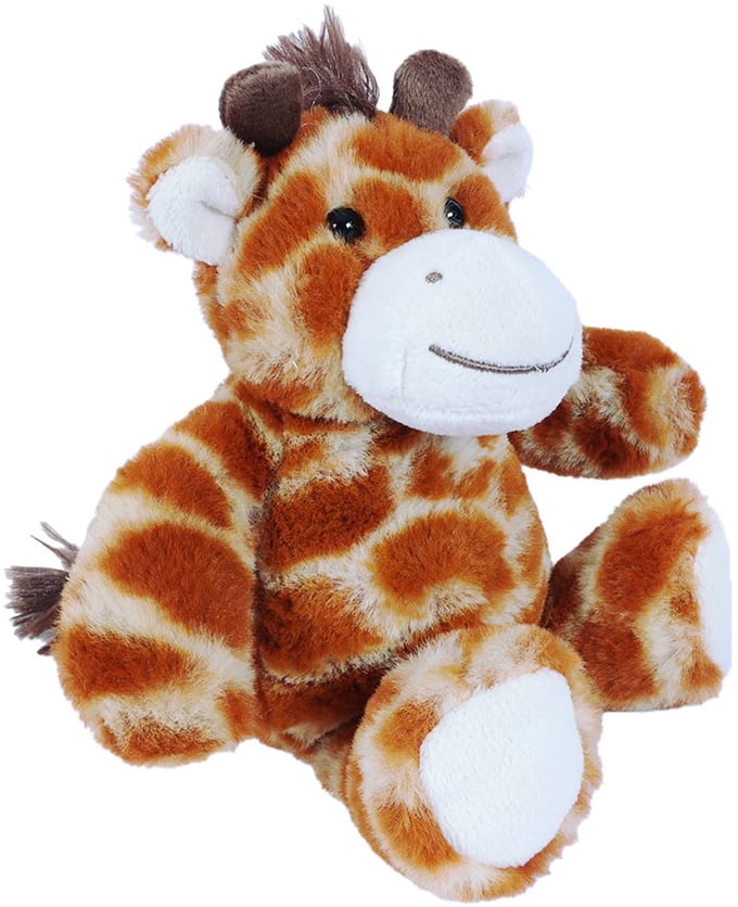 PIA Soft Toys - Pluche Knuffeldier - Giraf - 15 cm
