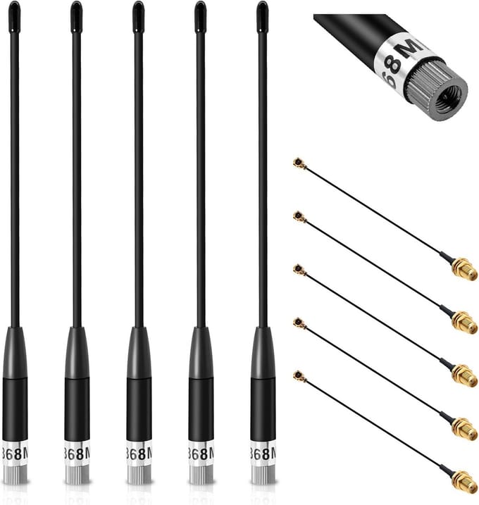 5 stuks 868 MHz Antenne 10dBi SMA Plug met Kabel voor LoRa ESP32