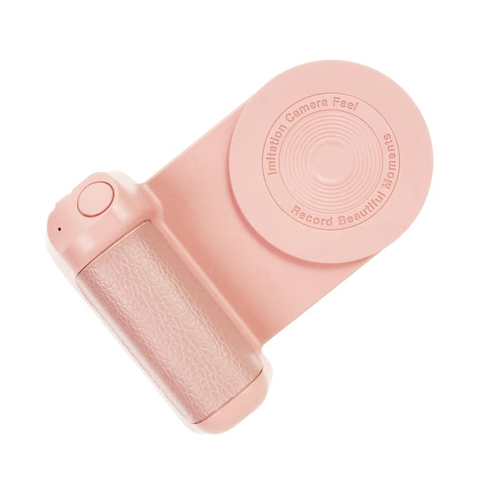Magnetische Camera Handgreep Bluetooth Beugel Smartphone Handgreep Foto Houder Bluetooth Draadloze Afstandsbediening zwart