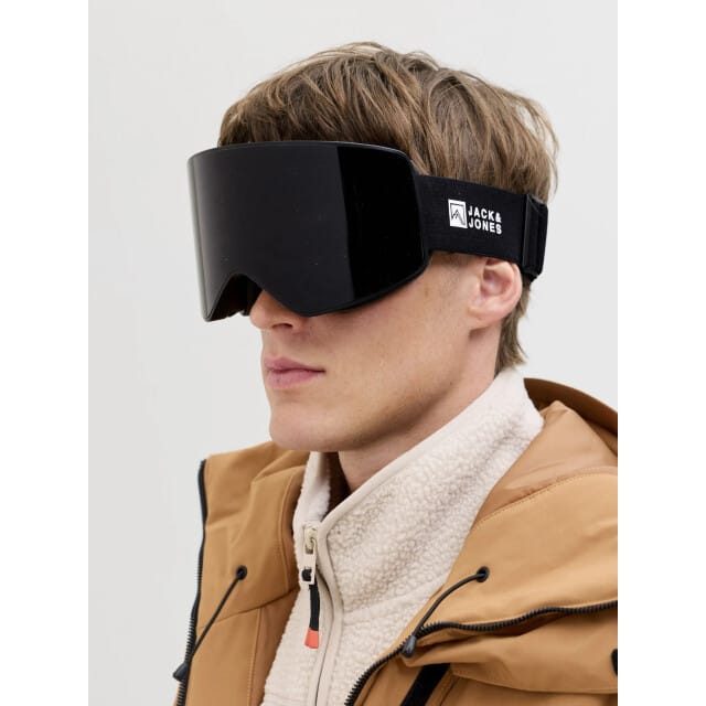 Jack & Jones Heren Skibril/Snowboardbril JACANTON Zwart/Lenz