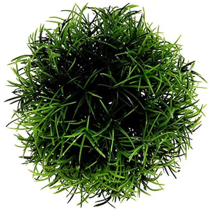 Mini grasbol groen kunstplant rond Ø10cm 1 stuk