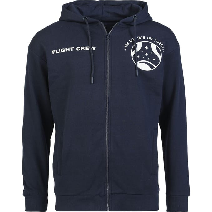 Starfield - Gaming Vest met capuchon - Carl Sagan - S tot M - voor Mannen - blauw