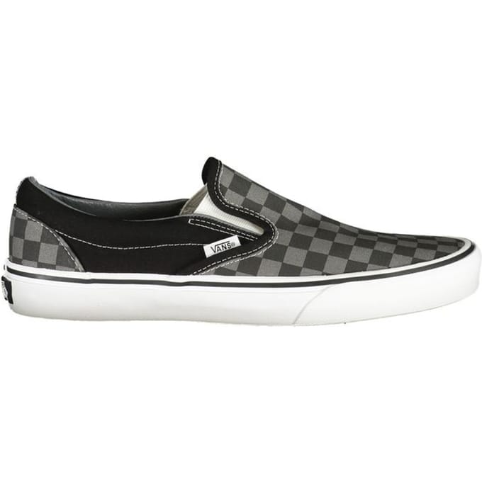 Vans Sneakers - Classic Slip-On Checkerboard - EU42 tot EU47 - voor Mannen - zwart-grijs