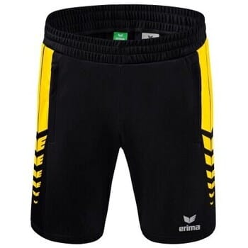 Erima Six Wings Worker Short Heren - Geel / Zwart | Maat: XXL