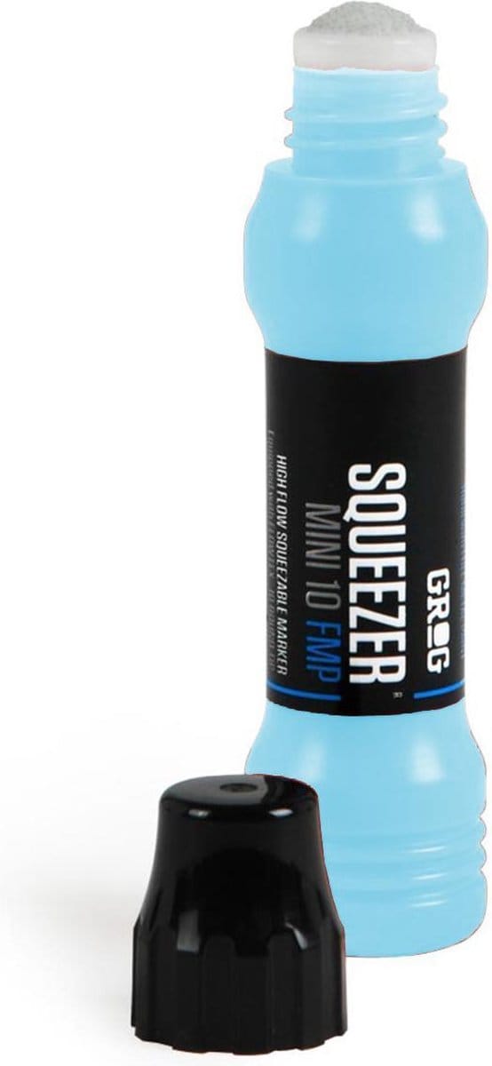 Grog Squeezer Paint Mini Verfstift - Lichtblauw - Schrijfbreedte 10mm Stift