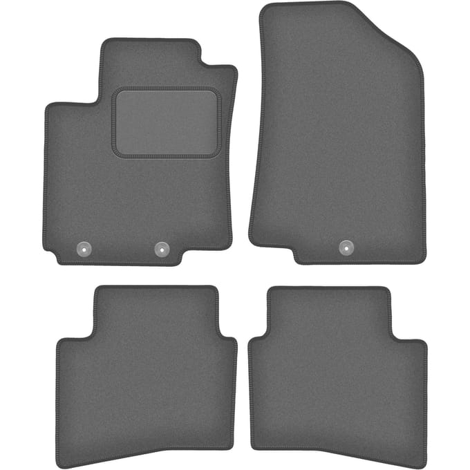 Grafiet automatten voor: Kia Rio III UB hatchback (2011-2017)