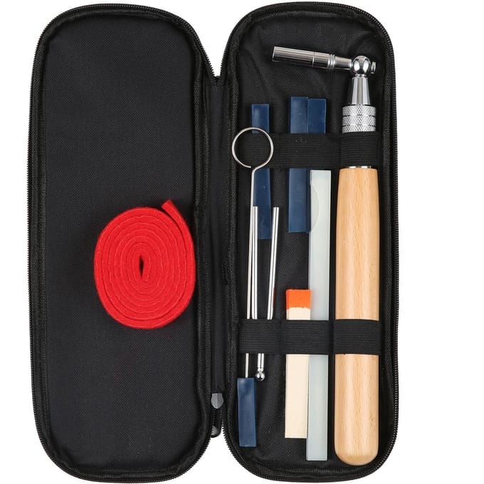 10st piano tuning kit professionele tuning tools set stemsleutel lange steel stemsleutel rubber veelkleurig
