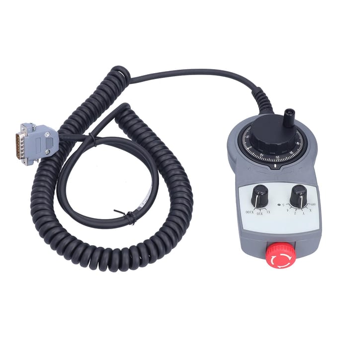 CNC Elektronisch Handwiel MPG Hanger Noodstop Handmatige Pulsgenerator voor Draaibank