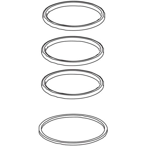 KWC replacement glide and seal set for spout Z.538.027