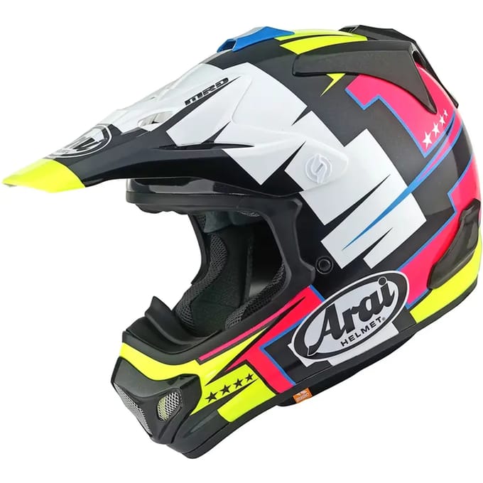 Motorhelm Arai Mx-V Evo Battle