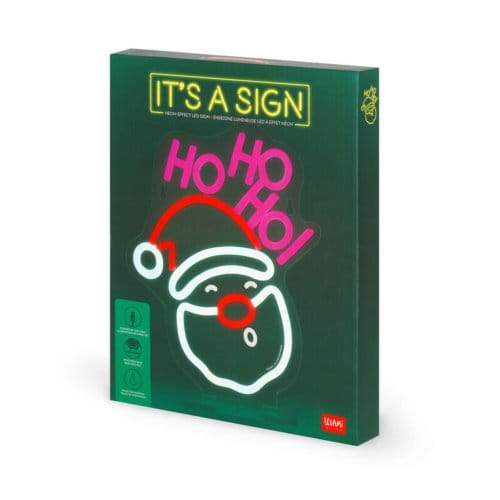 Legami kerst led lamp neon - santa claus