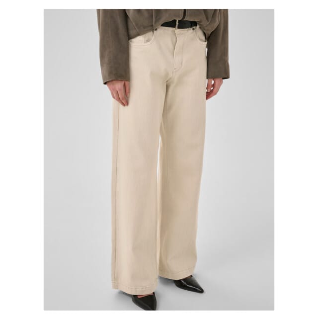 My Essential Wardrobe Louismw Jeans Ecru 10704619