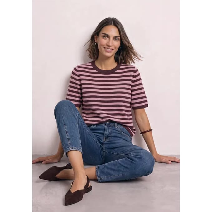Street one - Dames pull - Maat XXL - Vrouwen - Rood - katoen