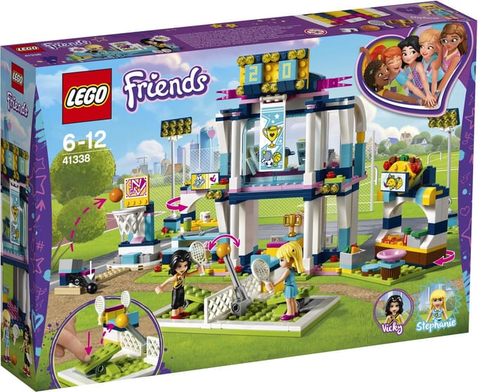 LEGO Friends Stephanie's sportstadion 41338