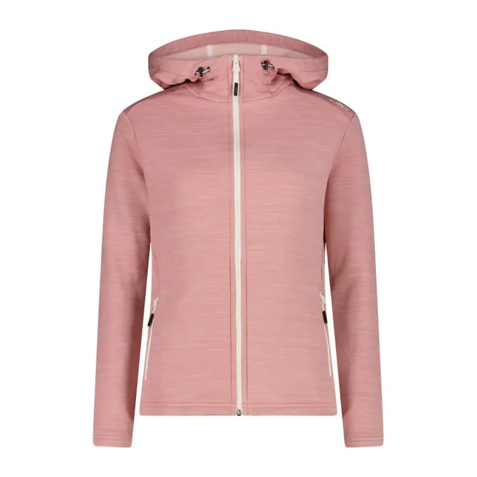 Dames fleece met capuchon CMP