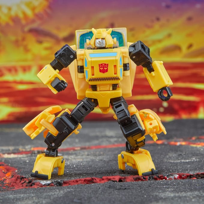 Hasbro Transformers Generations Legacy United Deluxe Class Action Figure Origin Bumblebee 14 cm Action Figuur