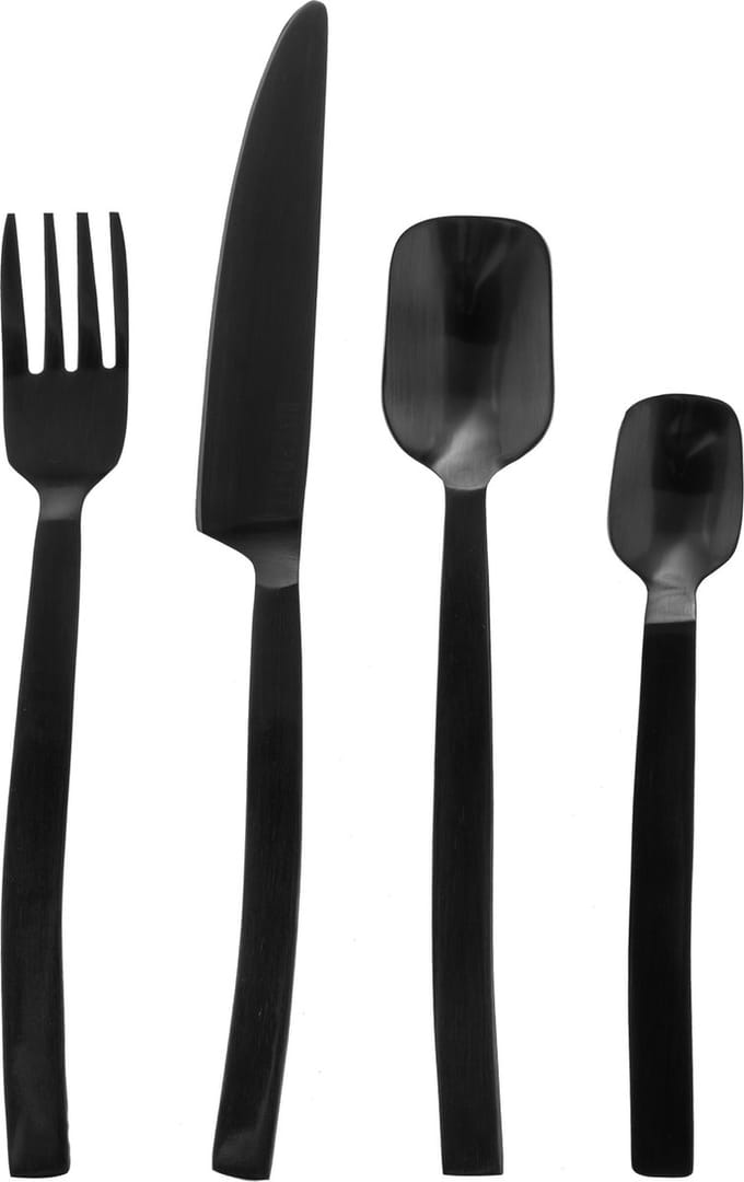 Riverdale Bestek Onyx - zwart - 26cm