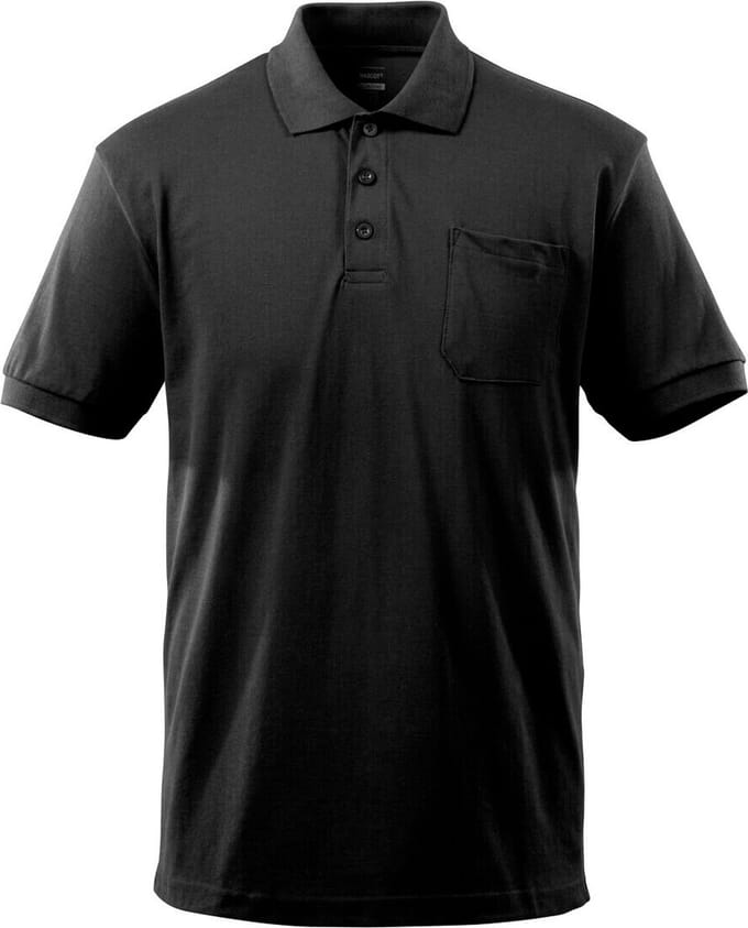 Mascot Crossover Poloshirt met borstzak 51586-968 - Zwart - M