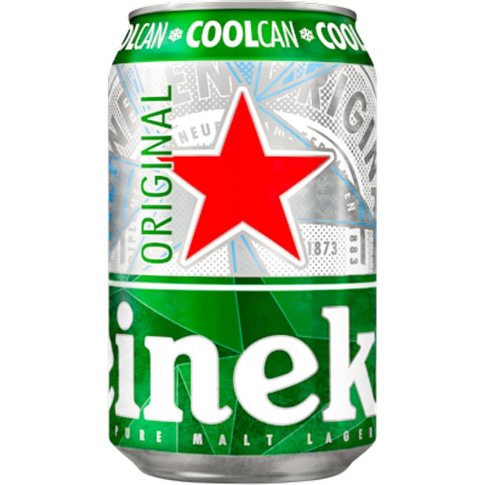 Premium pilsener coolcan blik