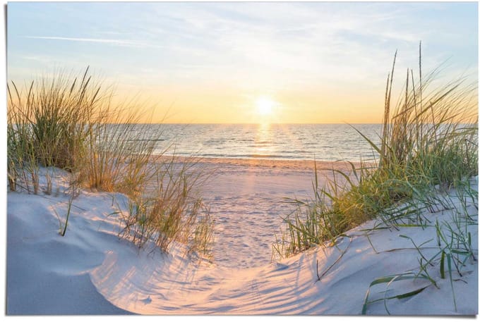 Poster Zonsondergang - 61 x 91,5 - Papier - REINDERS