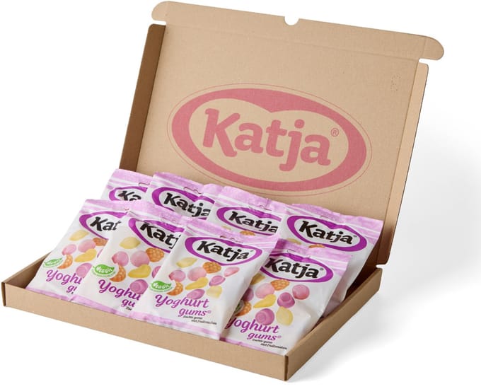 Katja Yoghurtgums - zacht snoep - 8x 135g