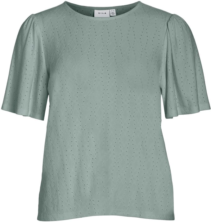 VILA - VIBELLI O-NECK S/S TOP - NOOS - Dames - Blouses