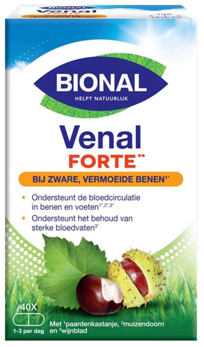 Bional Venal Forte - 4 x 40 capsules - Voordeelverpakking