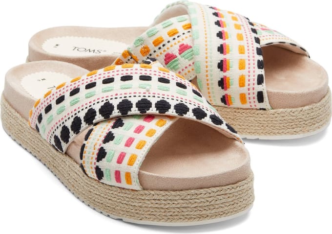 TOMS Paloma - maat 38-39 - Dames Slippers - Natural