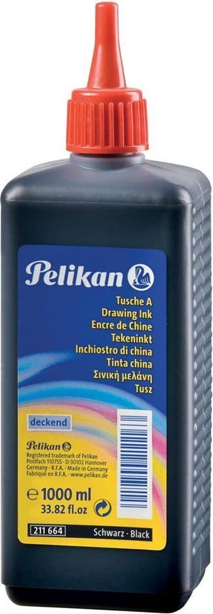 OOST-IND.INKT PK 1L.ZWART