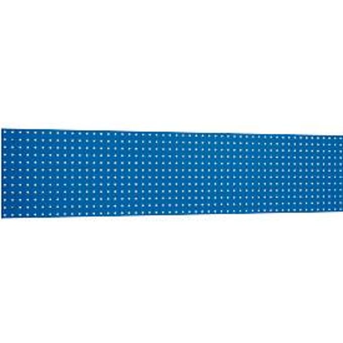 Geperforeerd paneel, voor montage, 1981 x 457 mm, gentiaanblauw RAL 5010