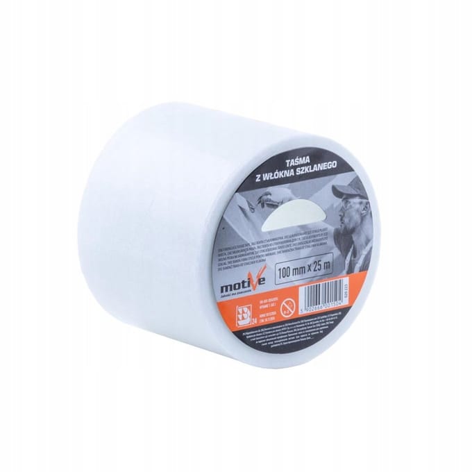 Glasvezeltape - Flizelina Reparatie 10cm x 25m