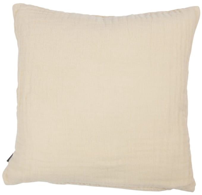 Nova Kussen Mousseline crème 45x45cm