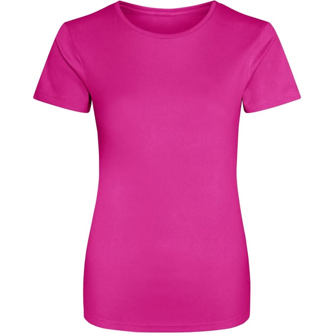 Just Cool Women´s Cool T JC005 - HYPER PINK - M
