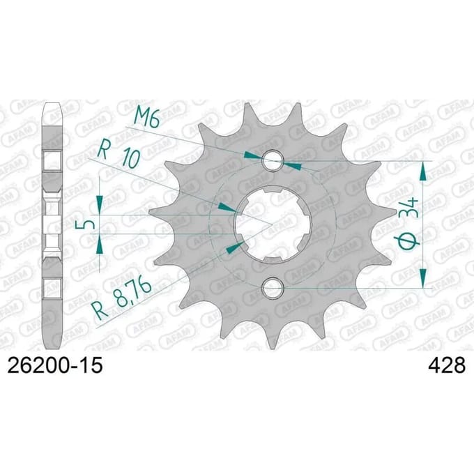 Tandwiel Afam 428