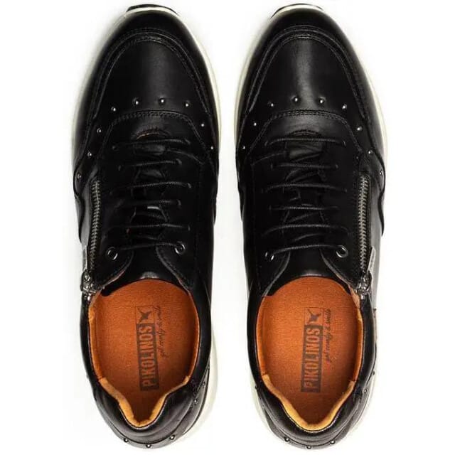 Pikolinos Sella - dames sneaker - Zwart - maat 36 (EU) 3 (UK)
