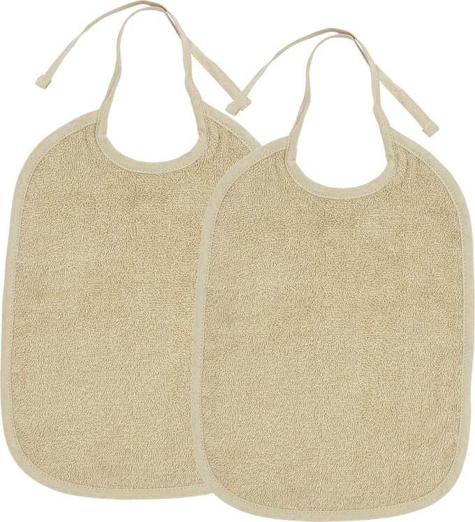 Meyco Baby Uni slab - 2-pack - badstof - sand