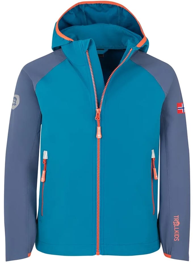 Trollkids Kvalvika Jas Blauw 122 cm Kinderen