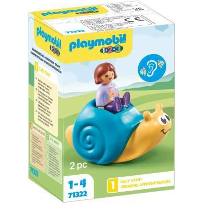 PLAYMOBIL 1.2.3 - Schommelende slak - 71322