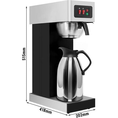 GGM Gastro Filterkaffeemaschine - 2,2 Liter - inkl. Isolierkanne
