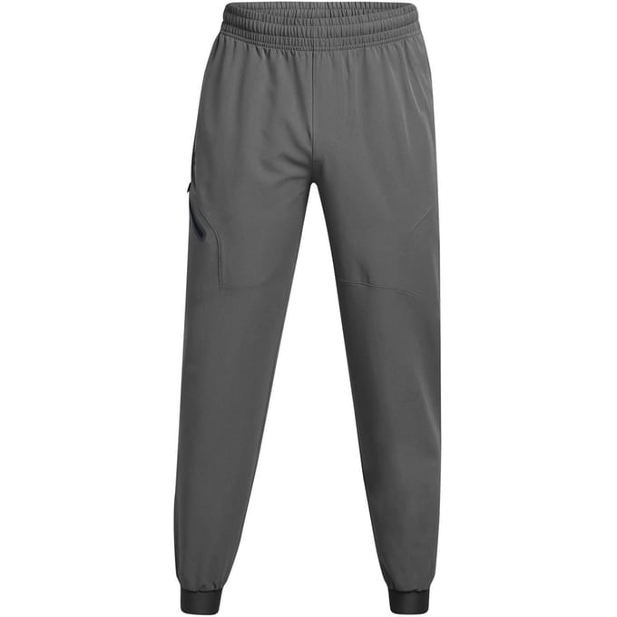 Under Armour Unstoppable geweven joggingbroek voor heren (Grijs/Zwart)