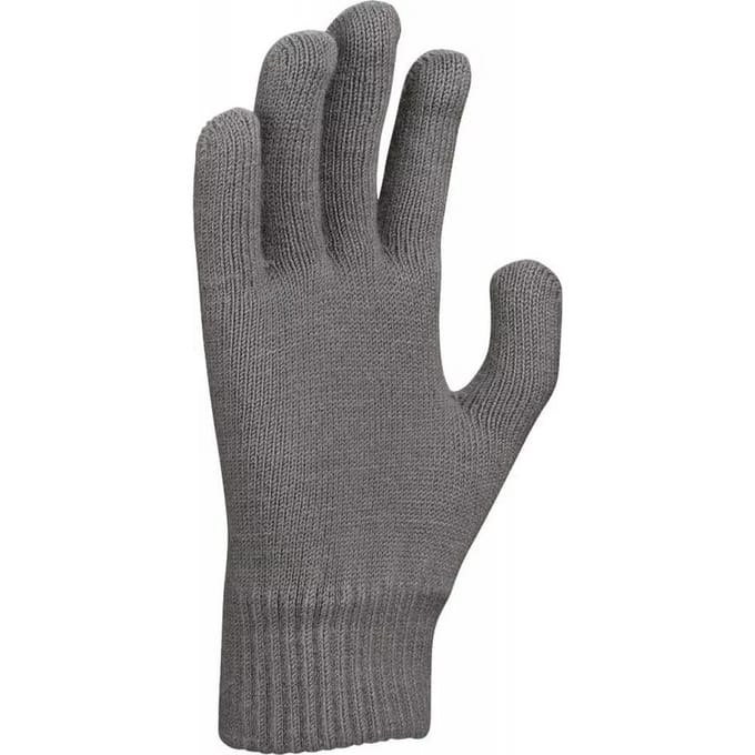 Nike Gebreide Swoosh-handschoenen voor heren (Grijs)