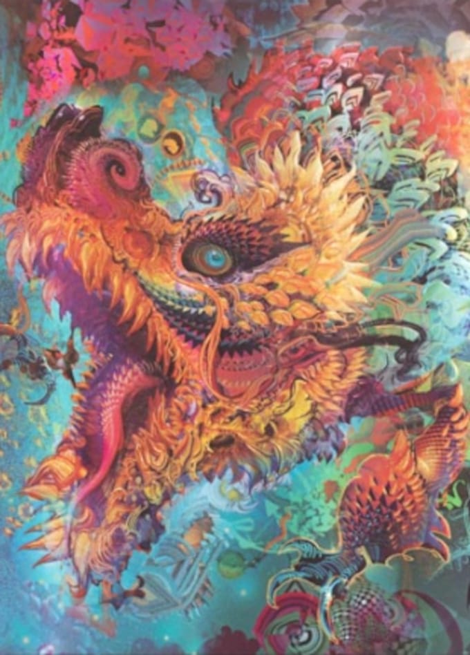 Paperblanks notitieboek ultra blanco android jones collection humming dragon (18x23cm)